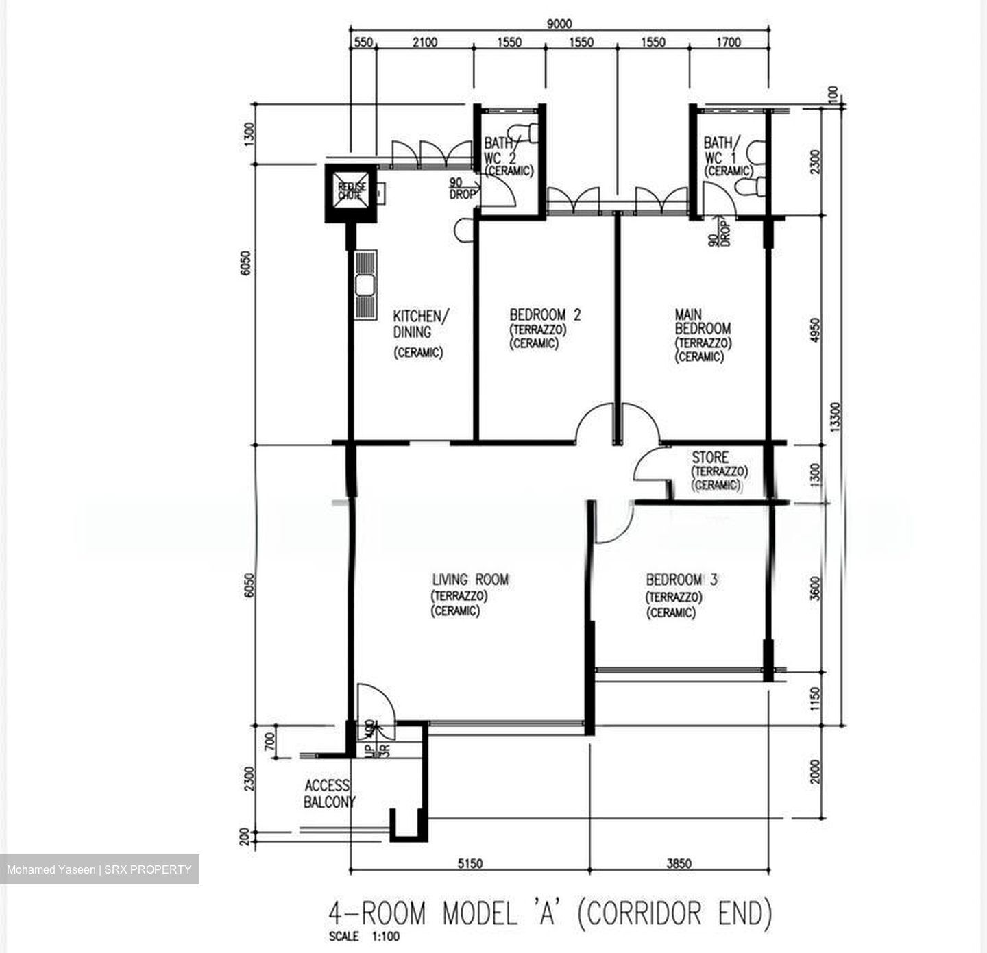 Blk 283 Ficus Vale (Yishun), HDB 4 Rooms #513065611